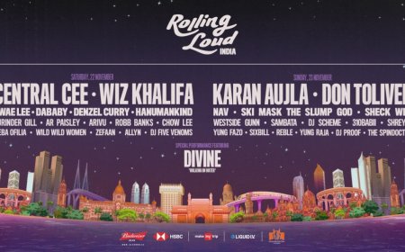 Rolling Loud India 2025 | Karan Aujla, Central Cee & Global Hip-Hop Festival in Mumbai