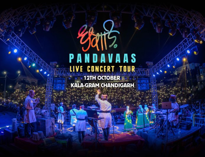 Dhavāḍi Pandavaas Live | Himalayan Folk Festival Chandigarh 2025