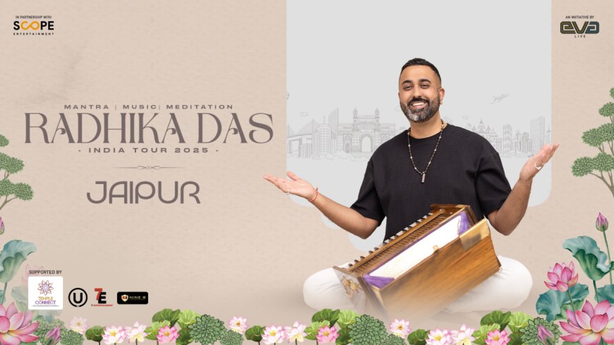 Radhika Das India Tour 2025 | Kirtan & Devotional Concerts Across 9 Cities